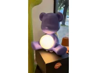 Da tavolo Qeeboo Teddy girl lamp with rechargeable led stile Moderna a prezzi convenienti