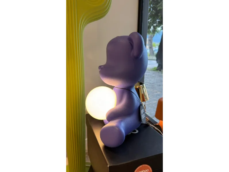 Da tavolo Qeeboo Teddy girl lamp with rechargeable led stile Moderna a prezzi convenienti