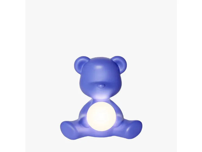 Da tavolo Qeeboo Teddy girl lamp with rechargeable led stile Moderna a prezzi convenienti
