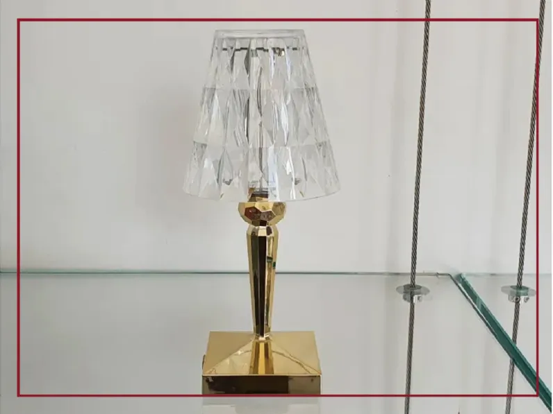 Lampada Kartell Battery metal a PREZZI OUTLET