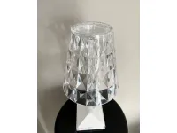 Da tavolo Kartell Big battery Trasparente a prezzi outlet