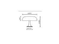 Da tavolo Nessino Artemide a prezzo scontato 