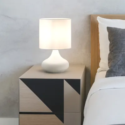 Da tavolo Collezione esclusiva Paul perenz lampada da tavolo Bianco con forte sconto