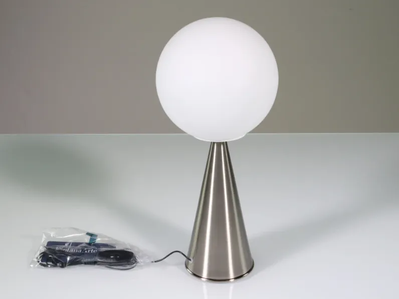 Da tavolo in metallo Bilia media Fontana arte in Offerta Outlet