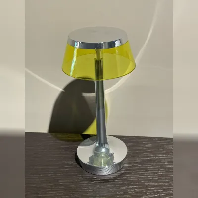 Da tavolo stile Moderna Bonjour unplugged cromo Flos in saldo