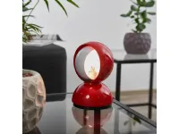 Da tavolo in metallo Eclisse rosso artemide lampada da tavolo Collezione esclusiva a prezzo scontato