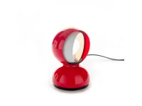 Da tavolo in metallo Eclisse rosso artemide lampada da tavolo Collezione esclusiva a prezzo scontato