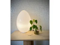 Lampada Lampada da tavolo uovo grande Fontana arte in OFFERTA OUTLET