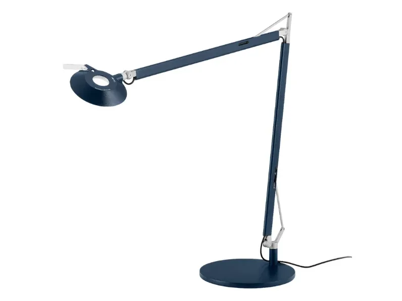 Da tavolo stile Moderna Torino blue lampada da tavole led Stilnovo in offerta