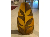 Da tavolo Artigianale Tris lampade in resina  Arancio con forte sconto