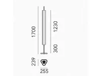 Da terra in altro Emi floor  Flos a prezzo Outlet