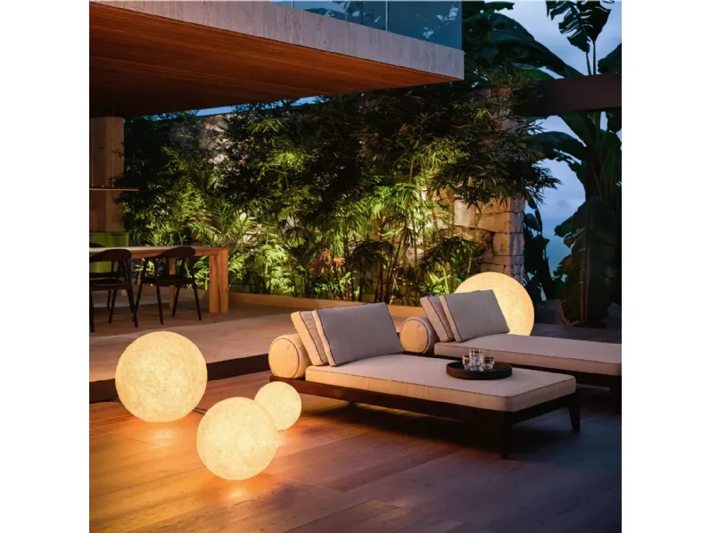 Da terra Linea light 16130 oh mars globo per esterno ip65 stile Moderna in offerta