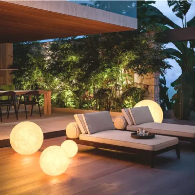 Da terra Linea light 16130 oh mars globo per esterno ip65 stile Moderna in offerta
