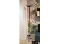 Da terra Lampada stelo nera e vetro viola  Artemide in Offerta Outlet 