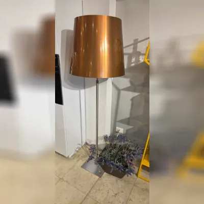 Da terra Lampada terra inox e rame metal  Fabbian in Offerta Outlet 