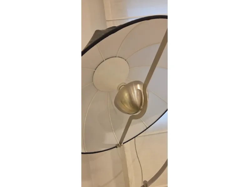 Da terra Lampada terra tipo regista tela nera  Irilux in Offerta Outlet 