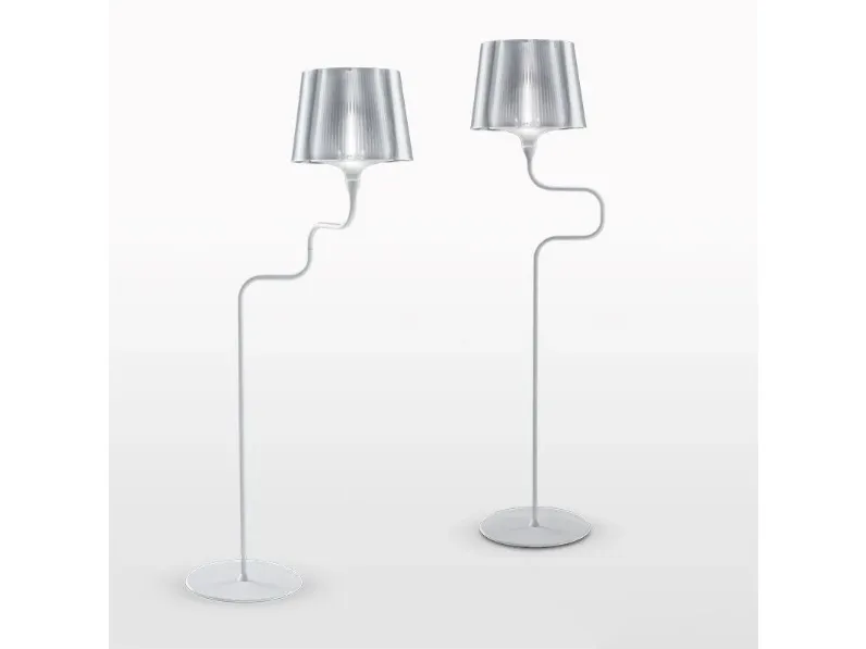 Da terra in metallo Liza Slamp a prezzo Outlet