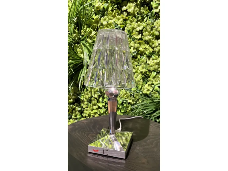 Da tavolo Kartell Battery metal stile Design a prezzi outlet