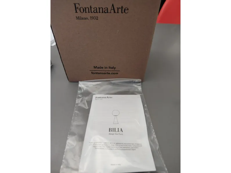 Da tavolo in metallo Bilia mini Fontana arte in Offerta Outlet