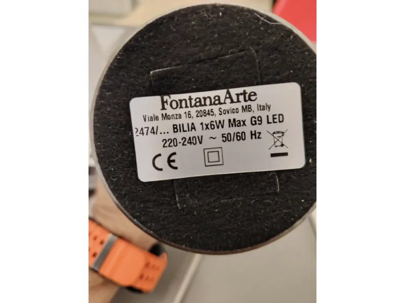 Da tavolo in metallo Bilia mini Fontana arte in Offerta Outlet