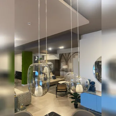 A sospensione stile Moderna Blow  Bontempi con forte sconto