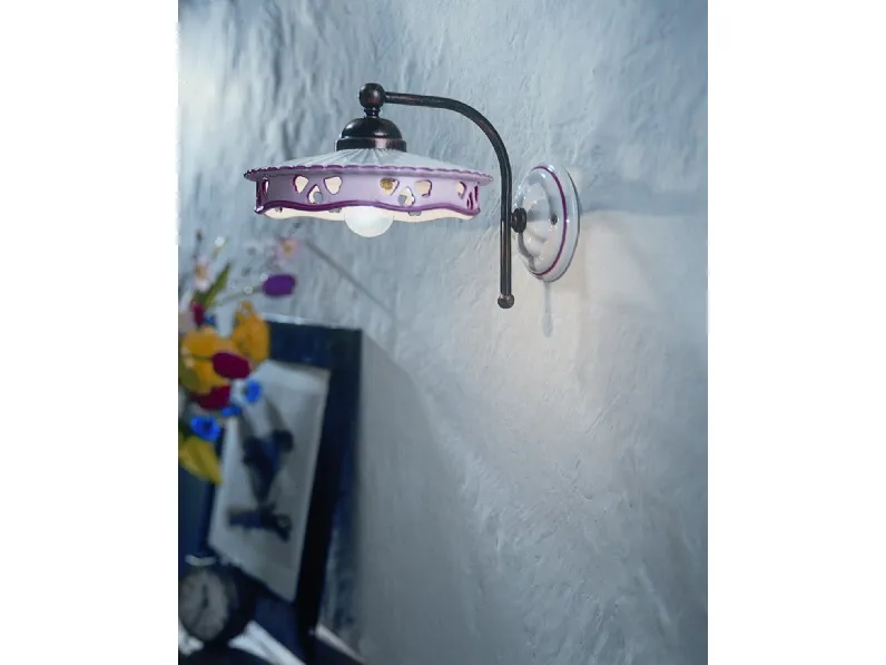 Da parete applique in altro C538 ferroluce lampada da parete Collezione esclusiva a prezzo Outlet