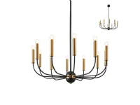 A sospensione stile Classica Konig incanti sospensione 12 luci Collezione esclusiva in offerta outlet