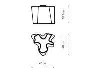 Lampada Collezione esclusiva Logico ceiling artemide plafioniera a PREZZI OUTLET