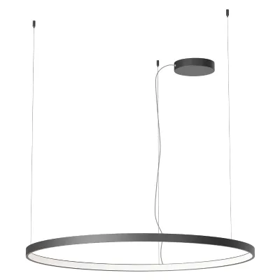 A sospensione in metallo Orion redo  sospensione led 75w Collezione esclusiva a prezzo Outlet