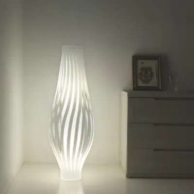 Da terra Collezione esclusiva Dama linea zero lampada da terra Bianco in offerta