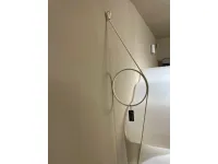 Da parete applique Flos Wirering grey Bianco in offerta