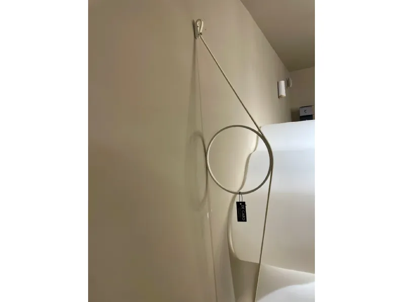 Da parete applique Flos Wirering grey Bianco in offerta