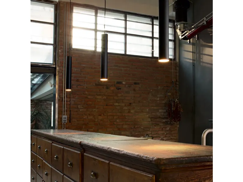 A sospensione Ideal lux Look  sospensione cilindrica stile Moderna in offerta