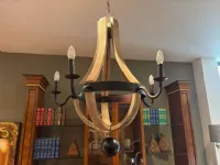 Lampada Dialma brown Lampadario a PREZZI OUTLET