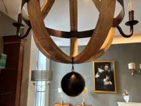 Lampada Dialma brown Lampadario a PREZZI OUTLET