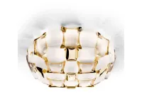 Da soffitto plafoniera Slamp Mida medium gold plafoniera stile Moderna in offerta