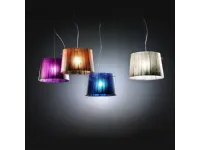 Lampada Woody arancio lampada a sospensione Slamp in OFFERTA OUTLET