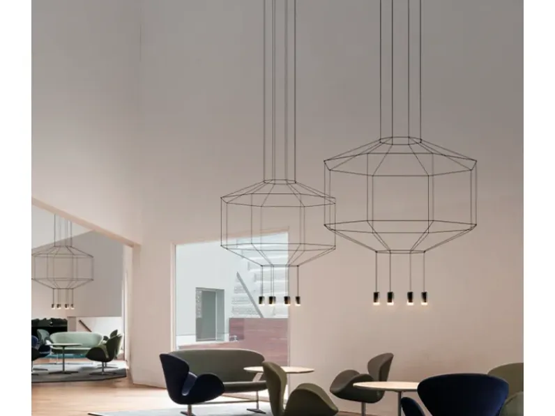 Lampada Collezione esclusiva Wireflow  a PREZZI OUTLET