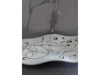 Lavabo scontato modello Fazzoletto oval decor Mya design per il bagno di casa