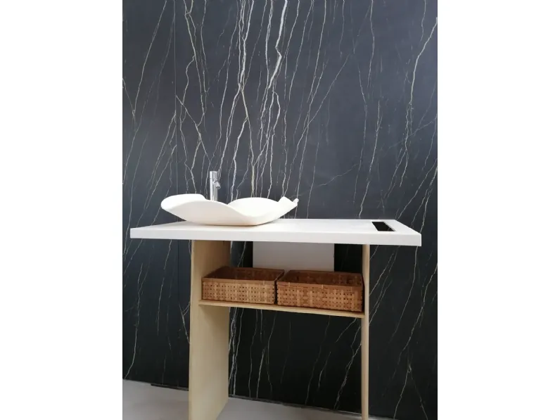Lavabo scontato modello Fazzoletto square Mya design per il bagno di casa