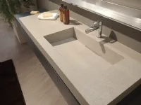 Lavabo in Acciaio modello Bagno rivo a marchio Scavolini a prezzi outlet