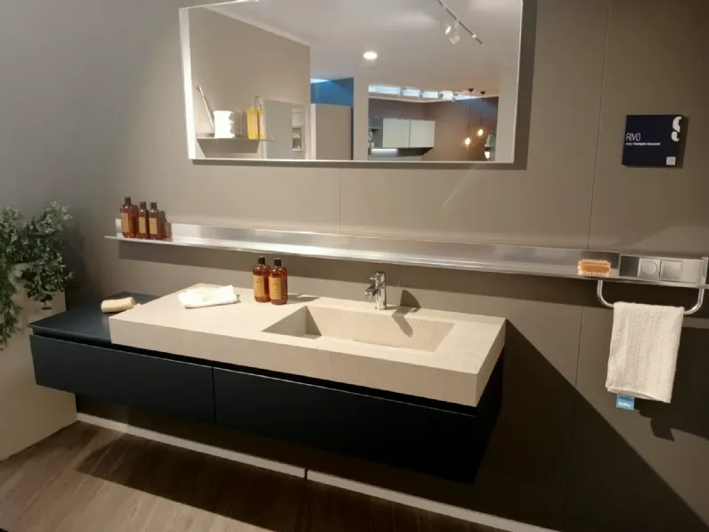 Lavabo in Acciaio modello Bagno rivo a marchio Scavolini a prezzi outlet