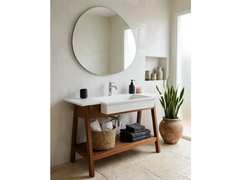 Lavabo in Solid surface modello Lavabetto a marchio Mya design a prezzi outlet