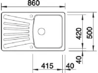 Lavello Blanco nova 5 s antracite Blancoad un prezzo mai cos conveniente