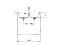 Lavello Franke modello Mrg 620-35-35 tl a prezzo ribassato