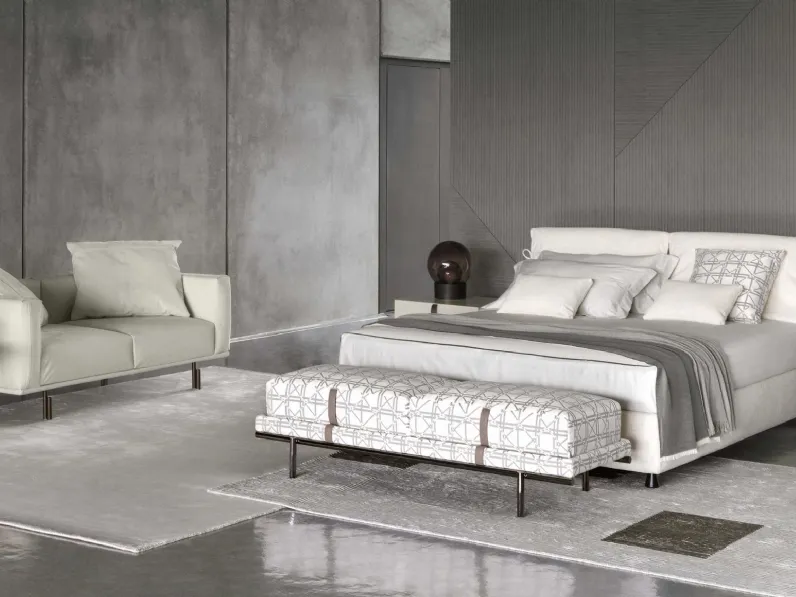 Scopri il Letto Nathalie di Flou con sconto del 0%! Un design moderno ed elegante.