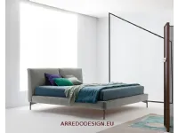 Letto imbottito con piedini AdaTwilsa prezzo scontato