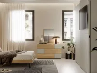 Letto matrimoniale moderno Favonio Munari a prezzo ribassato