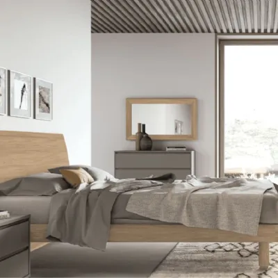 Letto matrimoniale moderno Favonio Munari a prezzo ribassato