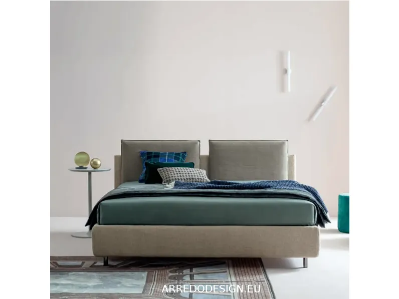 Letto design con contenitore Frick basso Twils a prezzo scontato